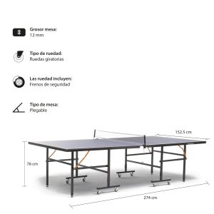 Mesa de Ping Pong Frontón M2