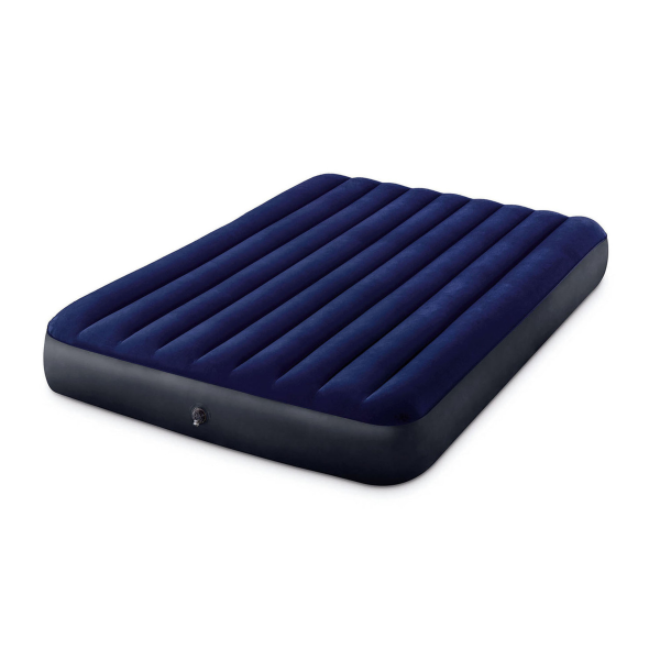 Colchón Inflable 2 plazas Downy Airbed + Inflador Intex